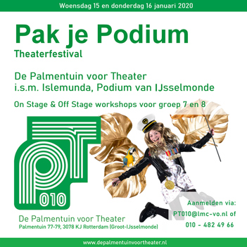 'Pak je Podium' - Theaterfestival