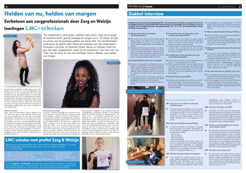Artikel Zorg en Welzijn docenten LMC-VO in Onderwijskrant